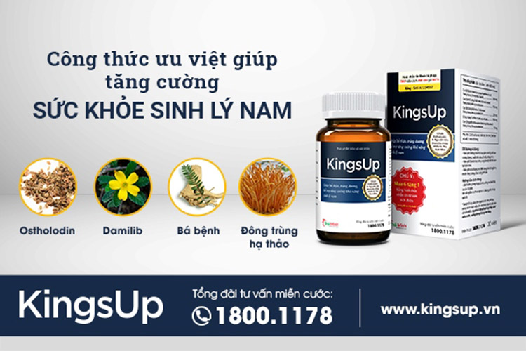 KingsUp - Giải pháp cho sức khỏe sinh lý nam