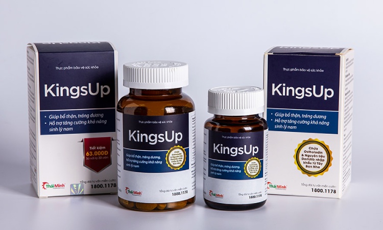 Viên uống sinh lý KingsUp có chứa hoạt chất Damilib